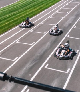 Outdoor karting for adults and children - Adrenaline at maximum heights