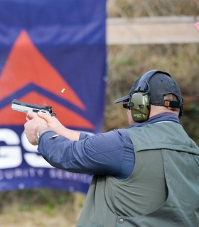 Experience the thrill of an action movie at the outdoor shooting range