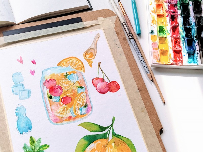 Personal development through painting with Ana-Maria Galeteanu in Brasov