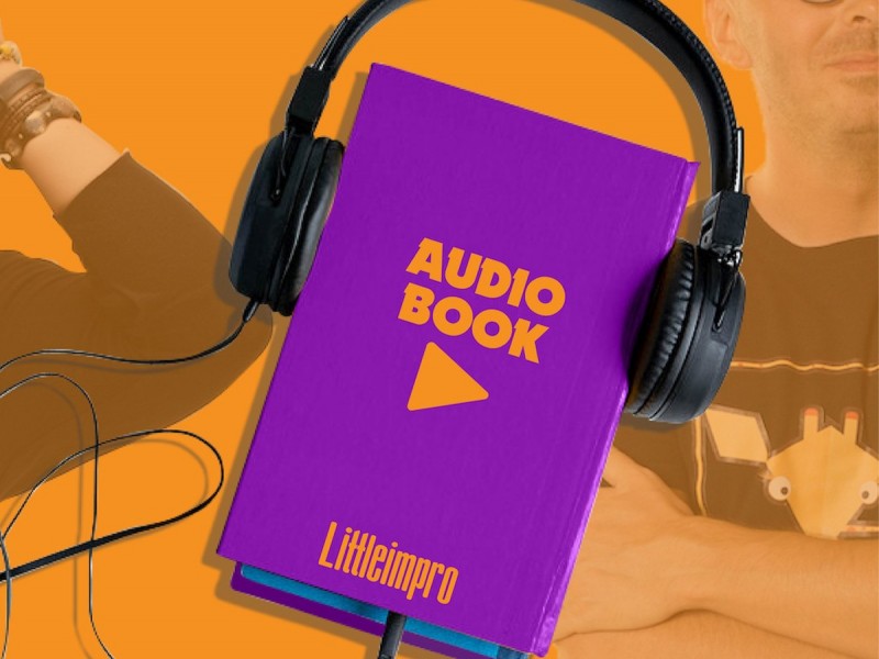 Turn the story in the book into an audiobook for your child