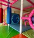 Party at a children's playground with heated pool
