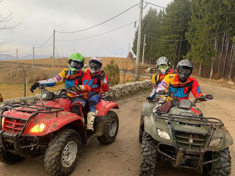 ATV rides in Brasov with professional guides