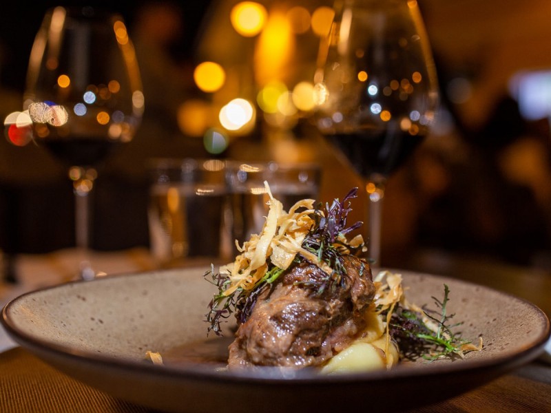 Preparate de top si wine pairing la un faimos restaurant din Sibiu
