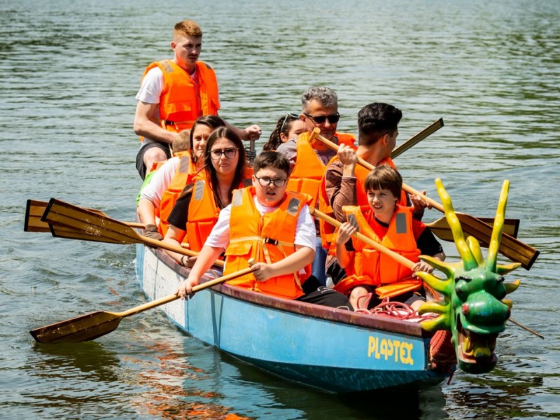 Sail to success with your team on a Dragon Boat in Bucharest