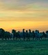 Sunset dinner overlooking Sibiu in the company of over 40 free horses