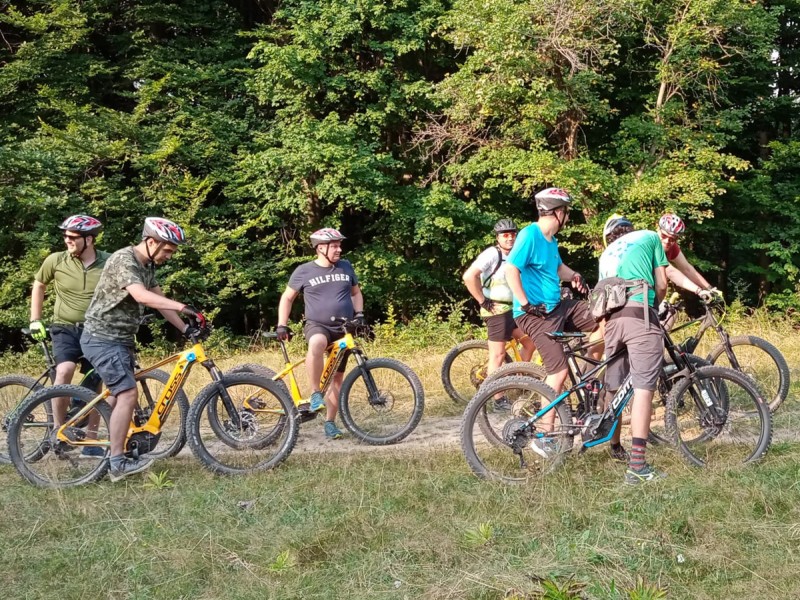 Guided E Bike tour in the village of Viscri or Poiana Brasov