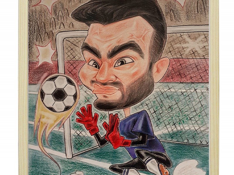 Ofera un cadou funny - caricatura color sau alb negru