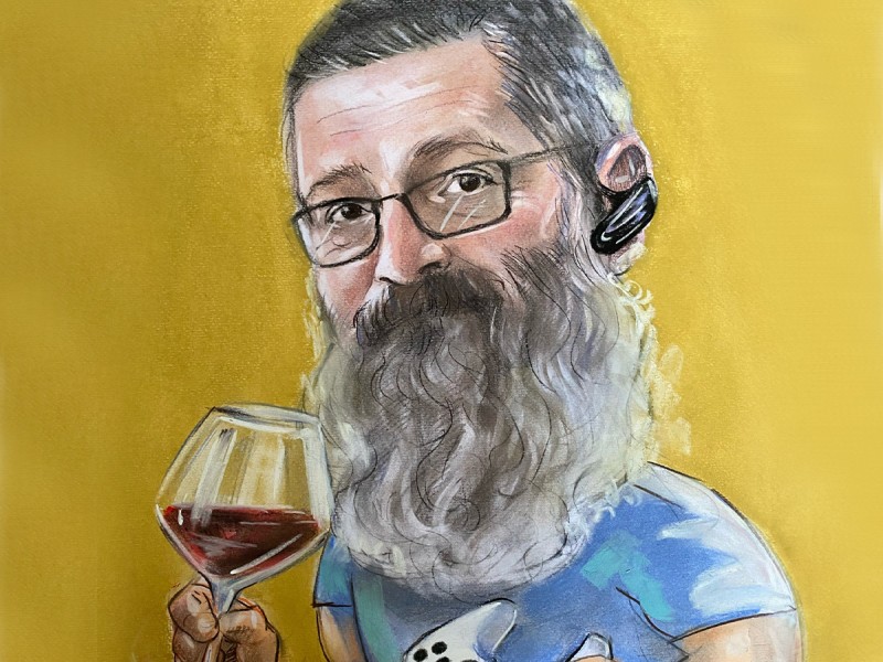 Ofera un cadou funny - caricatura color sau alb negru