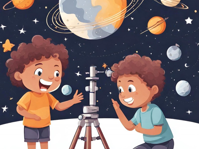Individual astronomy workshop for children between 6-10 years old