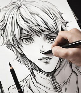 Atelier de desen manga-anime, pentru copii intre 7-15 ani, online