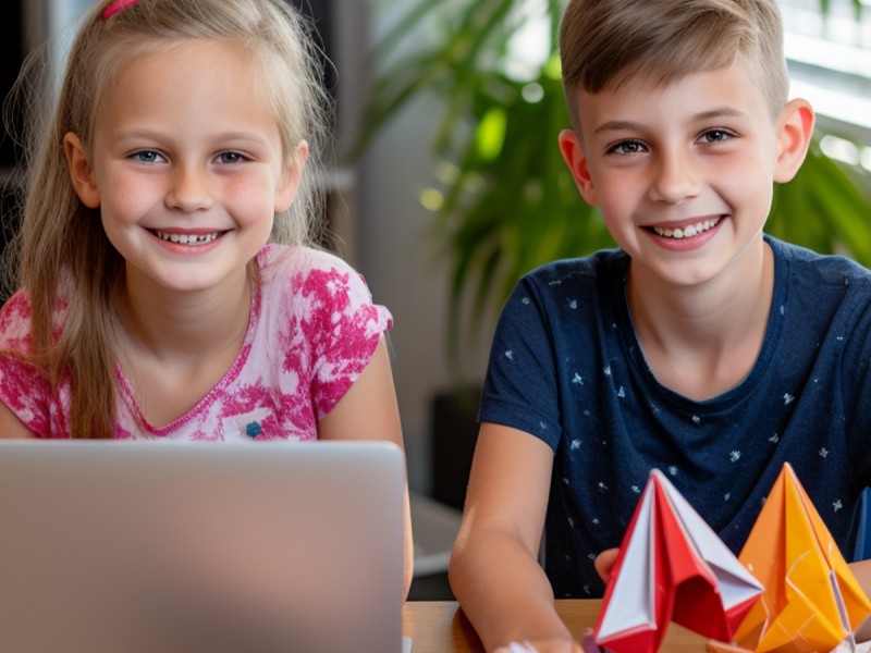 Online Origami Workshop for children between 7-10 years old + creative kit