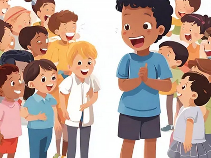 Online public speaking workshop for children between 10-14 years old