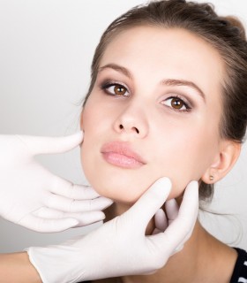 Facial treatment and make-up for HER special day