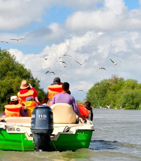 Boat trip in the Danube Delta for groups