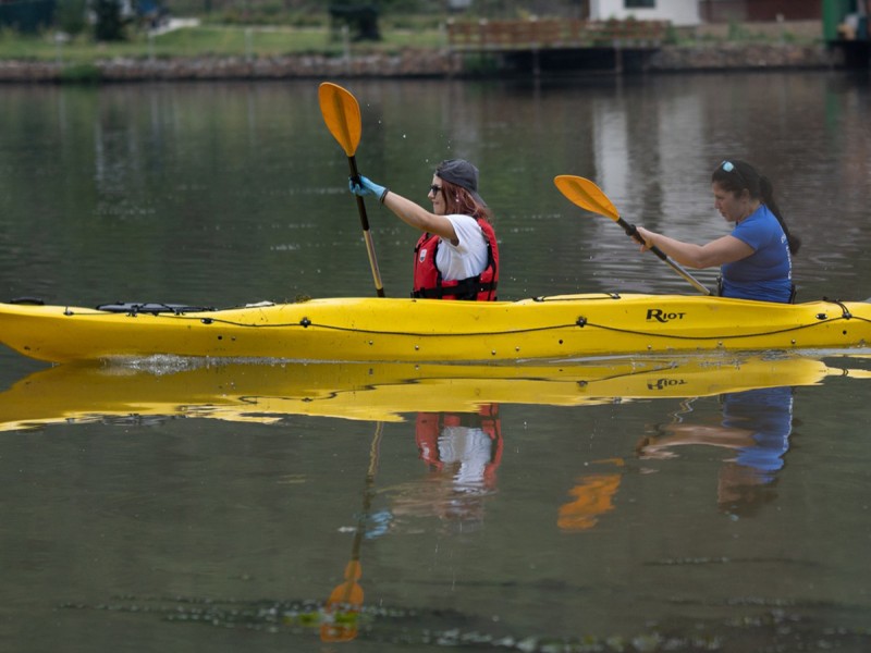 Kayaking courses for children and adults in Bucharest