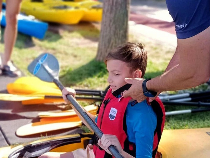 Kayaking courses for children and adults in Bucharest