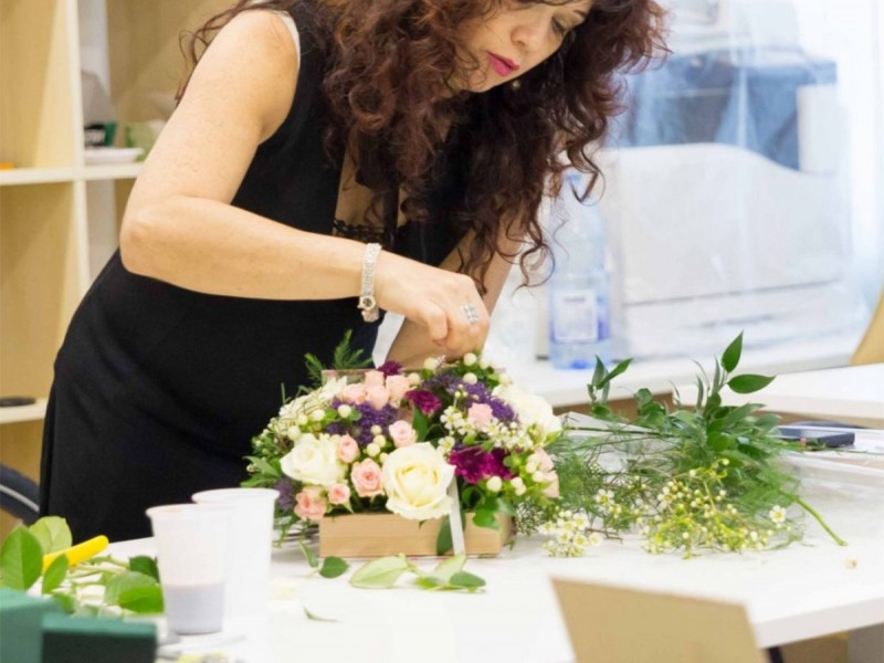 Workshop de aranjamente florale, pentru 2 persoane, langa Brasov