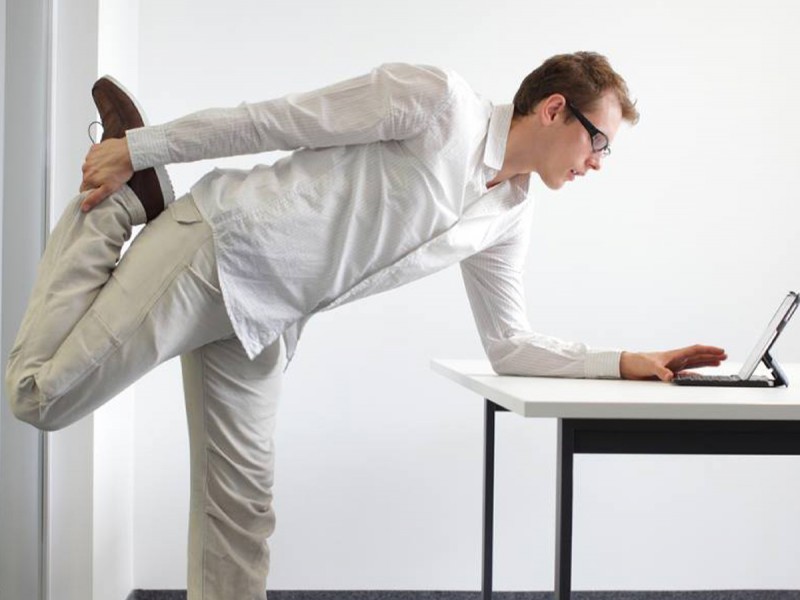 Postural education workshop for corporations