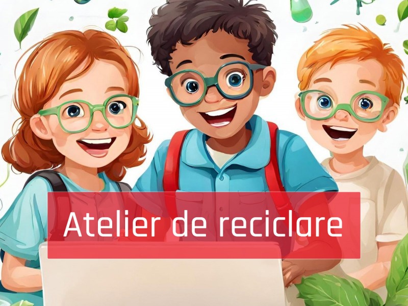 Recycle and have fun - workshop for children between 6-12 years old