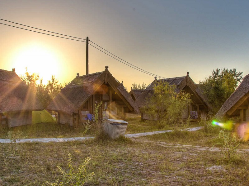 Holiday for two, at the cottages, right where the dune flows into the Black Sea