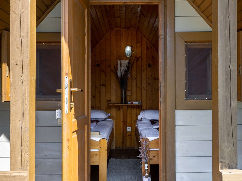 Holiday for two, at the cottages, right where the dune flows into the Black Sea