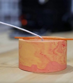 Creative acrylic resin pot casting workshop, in Bucharest