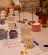 Atelier de turnat lumanari parfumate din ceara de soia, in Bucuresti