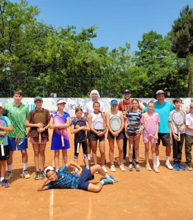 Tennis camp for children in Bucharest
