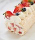 Offer a delicious gift - Crunchy Marshmallow Cake or Vanilla Pavlova Roll Cake