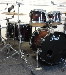 Rehearsal room for drummers, in Bucharest