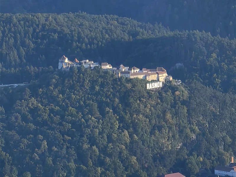 30-minute flight over Brasov and Rasnov Fortress