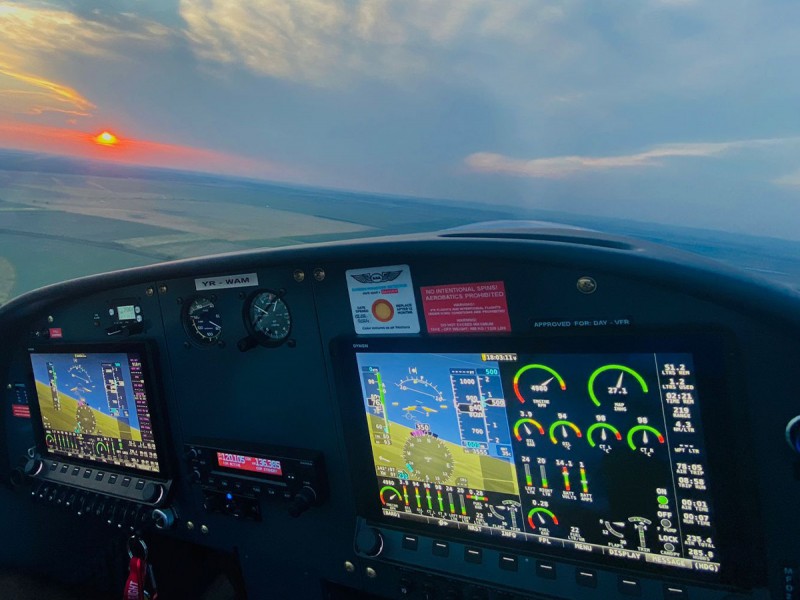 Zbor cadou cu avionul langa Timisoara