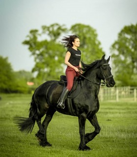 Horseback riding and fishing - a day of relaxation