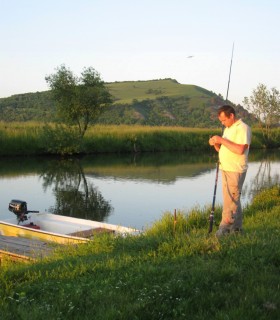 Horseback riding and fishing - a day of relaxation