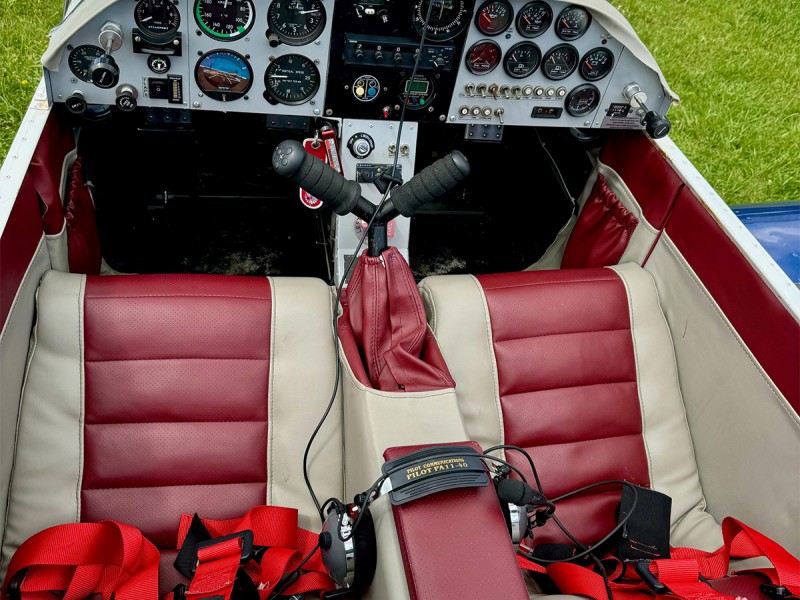 Flying with an ultralight airplane in Brasov