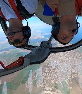 Adrenalina deasupra Marii Negre - Zbor de introducere in acrobatie