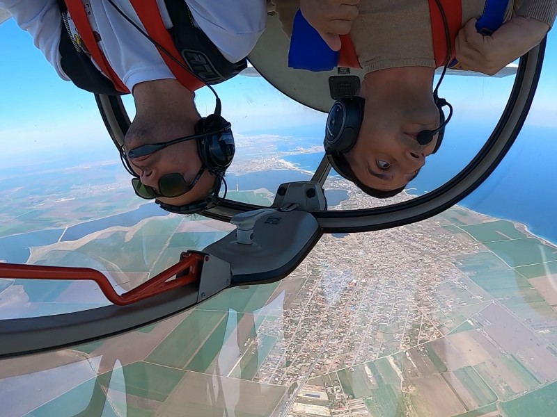 Adrenalina deasupra Marii Negre - Zbor de introducere in acrobatie