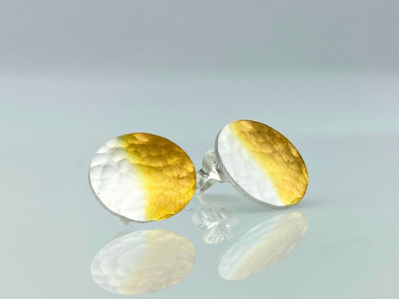 Create unique silver earrings - jewelry workshop in Bucharest