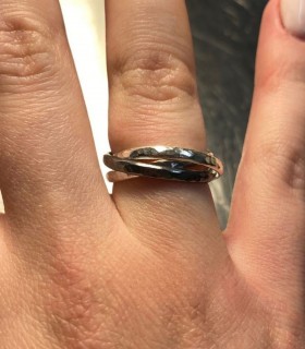 Create a silver triple ring - Jewelry workshop in Bucharest