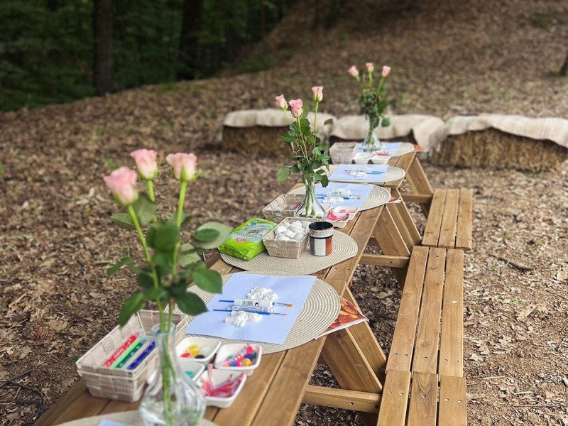 Echitatie pentru parinti si atelier de pictura pentru copii, langa Pitesti