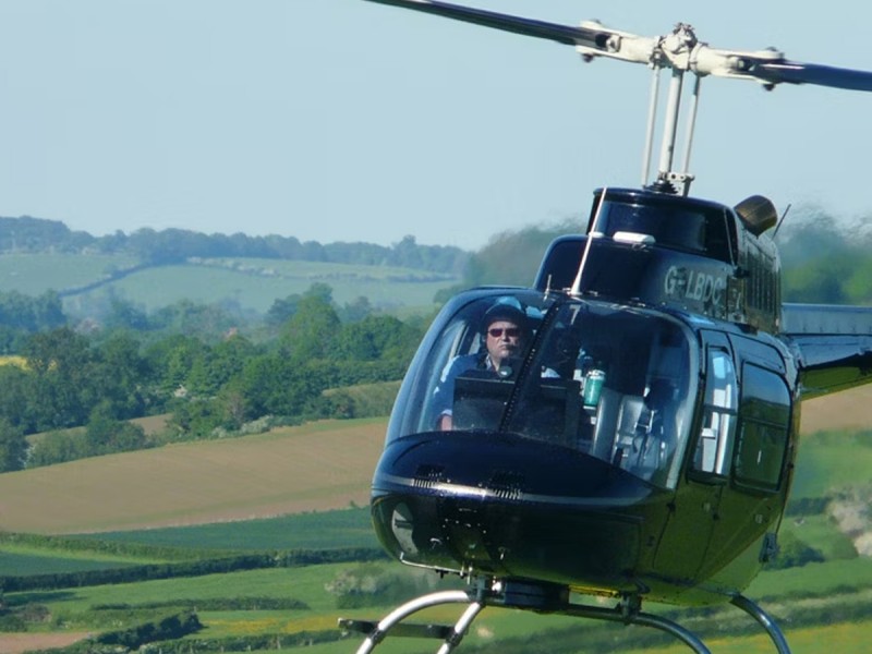30-minute helicopter flights for two to 52 locations in the UK