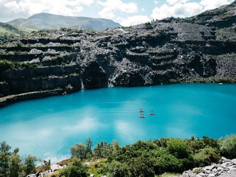 Cea mai rapida tiroliana din lume, in Tara Galilor
