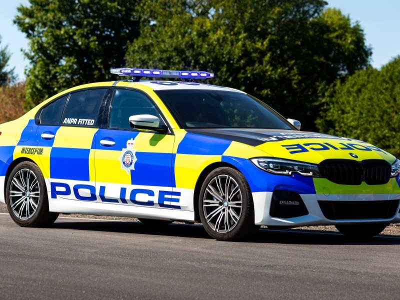 Experienta de pasager intr-o masina de politie, in UK
