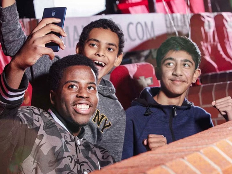 Turul stadionului Manchester United, pentru un copil si un adult