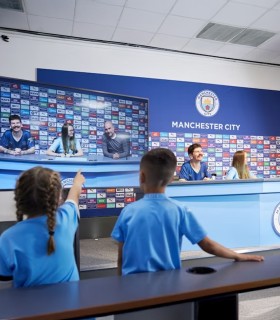 Visit Manchester City Stadium with your family
