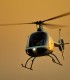 Helicopter overflight for extreme sensations seeker