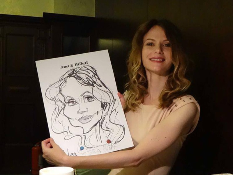Caricature Live: an amazing surprise for your guests at your event