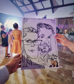 Caricature Live: an amazing surprise for your guests at your event