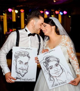 Caricatura Live: o surpriza uimitoare pentru invitati, la evenimentul tau