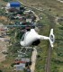 Helicopter overflight for extreme sensations seeker